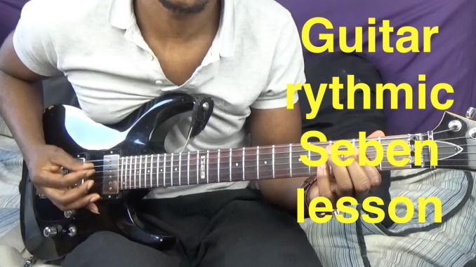 Cours de guitare sebene Apprendre la guitare accompagnement sebene